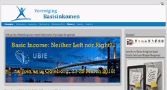 Desktop Screenshot of basisinkomen.nl